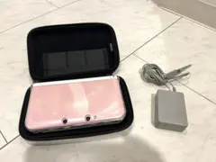 Nintendo 3DS LL ピンク 本体 充電器　ケース・カバー付き