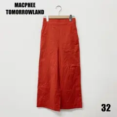 ◯0364I◯ MACPHEE TOMORROWLAND カジュアルパンツ 女性