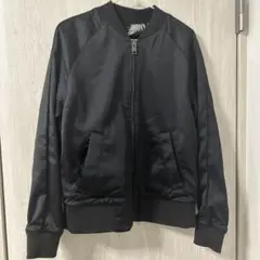 H&M リバーシブル　総柄　MA-1 ブルゾン　ジャンパー　EUR Sサイズ