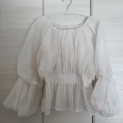 【美品】NATURALBEAUTYBASICブラウス