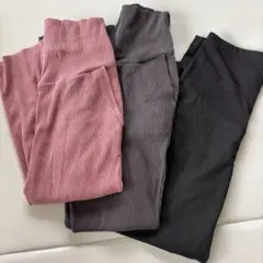 マタニティスカートパンツ 3点セット M L
