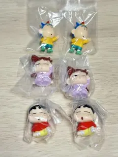 クレヨンしんちゃん ガチャガチャ 6体セット