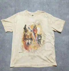 THE MOUNTAIN アニマルプリントTシャツ