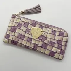 極美品　ATAO アタオ　長財布　リモ　ヴィトロ　ロージーラベンダー