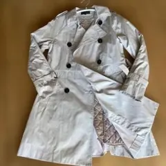 UNTITLED（アンタイトル）ベージュトレンチコート　美品