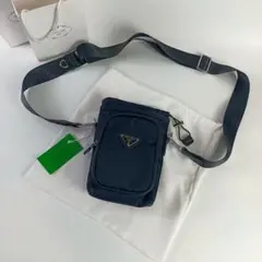 美品 PRADA ナイロン スマホショルダーバッグ z2