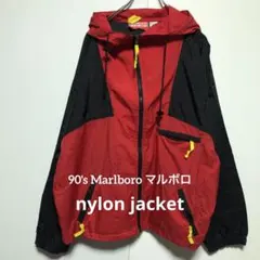 90's Marlboro マルボロ ナイロンジャケット 　L C45