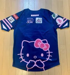 ソフトバンクホークス　ピンクフルデー　ハローキティユニフォーム　Lサイズ