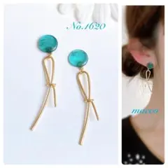 ハンドメイドピアス　No.1620
