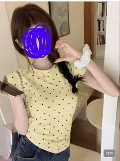 SHEIN イエロートップスのサムネイル