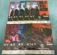 一番くじ　MAN WITH A MISSION I賞　クリアファイル　セミコンプ