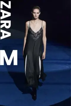 【ZARA】レースキャミソールワンピースZW COLLECTION キャミワンピ