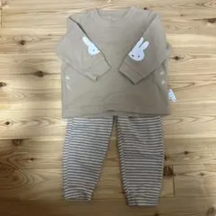 UNIQLO BABY ミッフィー フリース パジャマ 90cm