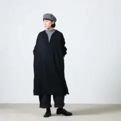 Veritecoeur Vネックリブワンピース VC-2553