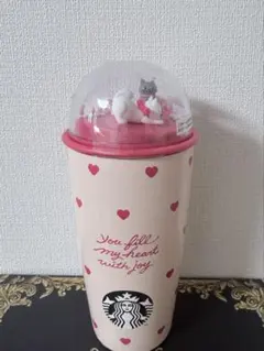 新品 スターバックス バレンタイン2026 カップシェイプステンレスボトルハート