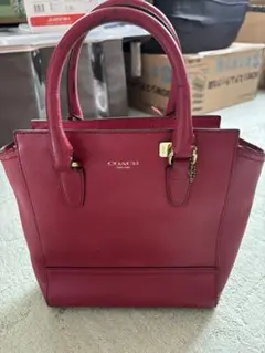 COACH ワインレッド ハンドバッグ