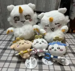 ちいかわ　あのこ　BIGぬいぐるみ　全2種　討伐マスコット　全3種　5点セット