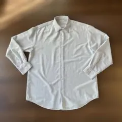 【GU】ライトグレー 長袖シャツ S