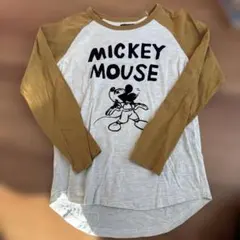 ミッキーマウス　長袖Tシャツ