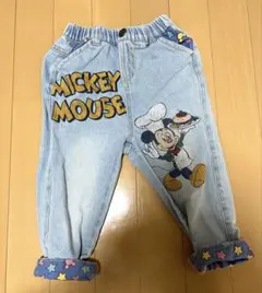 Littc ミッキーマウス デニムパンツ 90cm