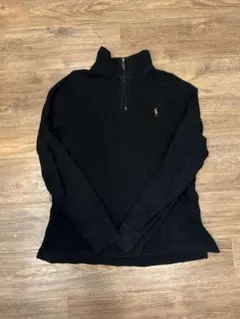 POLO ハーフジップセーター
