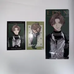 オリバー・エバンス チェキ風カード ファイル 特典 エデン組 4周年 にじさんじ