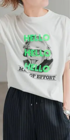 Oblada アインシュタイン プリント Tシャツのサムネイル
