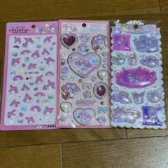 サンリオ マイメロ エポキシステッカー ウォーターシール ジュエルシール