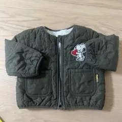 PEANUTS スヌーピー柄ブルゾン 80 サイズ