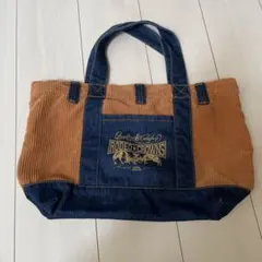 ロデオクラウンズ★デニム✖️コーデュロイ　トートバッグ