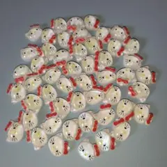 訳あり キティ ネイルパーツ 50個