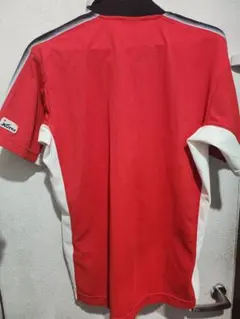 Mizuno レッド ポロシャツ Mサイズ