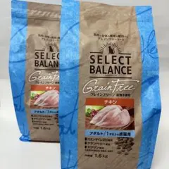 セレクトバランス グレインフリー 猫用 アダルト チキン 1.6kg　2袋セット