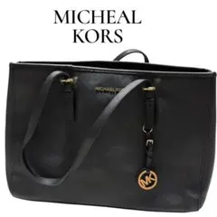 MICHAEL KORS ブラック トートバッグ