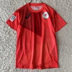 S*w様 アシックス 東京オリンピック2020 日本代表Tシャツ JAPAN 赤
