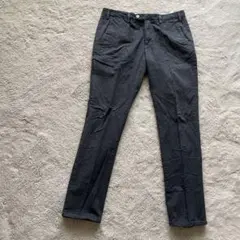 GANT センタープレスコットンチェックパンツ