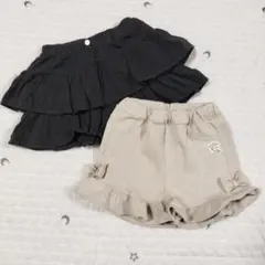 バースデイ テータテート コノコ ショート パンツ 短パン リボン フリル