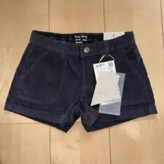 【新品】ZARAコーデュロイ 半ズボン 6サイズ ダークグレー