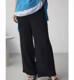 AZUL BY MOUSSY プリーツリラックス　ワイドパンツ