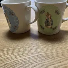 『ピーターラビット』マグカップ 2個セット
