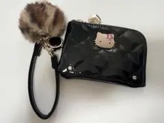 サンリオ ハローキティ 日焼けキティ エナメル素材 キーケース パスケース