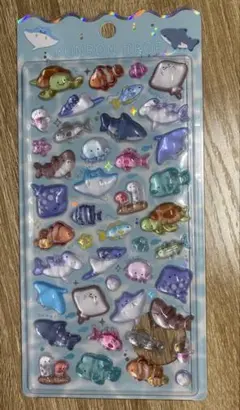 水族館　ボンボンドロップシール　正規品