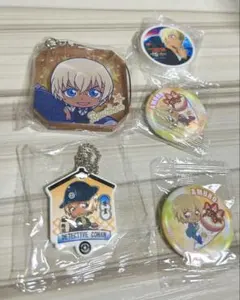 名探偵コナン バーボン　安室透 くら寿司　ジュエル アクリルストラップ