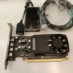 NVIDIA QUADRO P1000 グラフィックボード 変換 おまけ付き