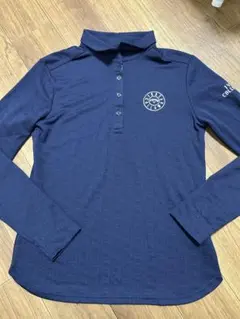 Callaway 長袖ポロシャツ ネイビー
