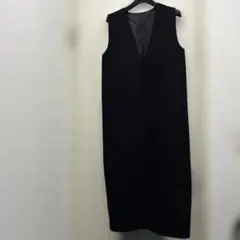 （最終値下げクラシカルエルフ）黒のノースリーブロングドレス