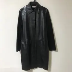 MAX &Co レザー×ニットコートのサムネイル