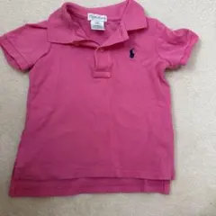 Ralph Lauren ピンク ポロシャツ 12M