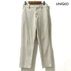 UNIQLO ユニクロ★スマートアンクルパンツ ホワイト 白 Mサイズ