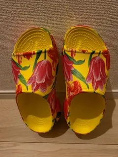 BALENCIAGA × Crocs チューリップ柄サンダル　新品未使用　Sのサムネイル